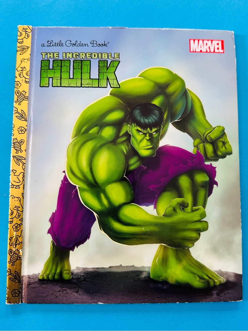 Marvel The Incredible Hulk Little Golden Book Hardcover 2012